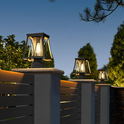 Waterproof Solar Powerd LED Outdoor Post Lights - Flyachilles