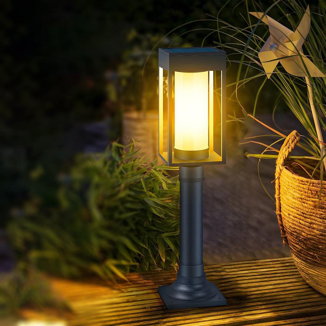 Waterproof Solar Rectangular Outdoor Lawn Landscape Light - Flyachilles