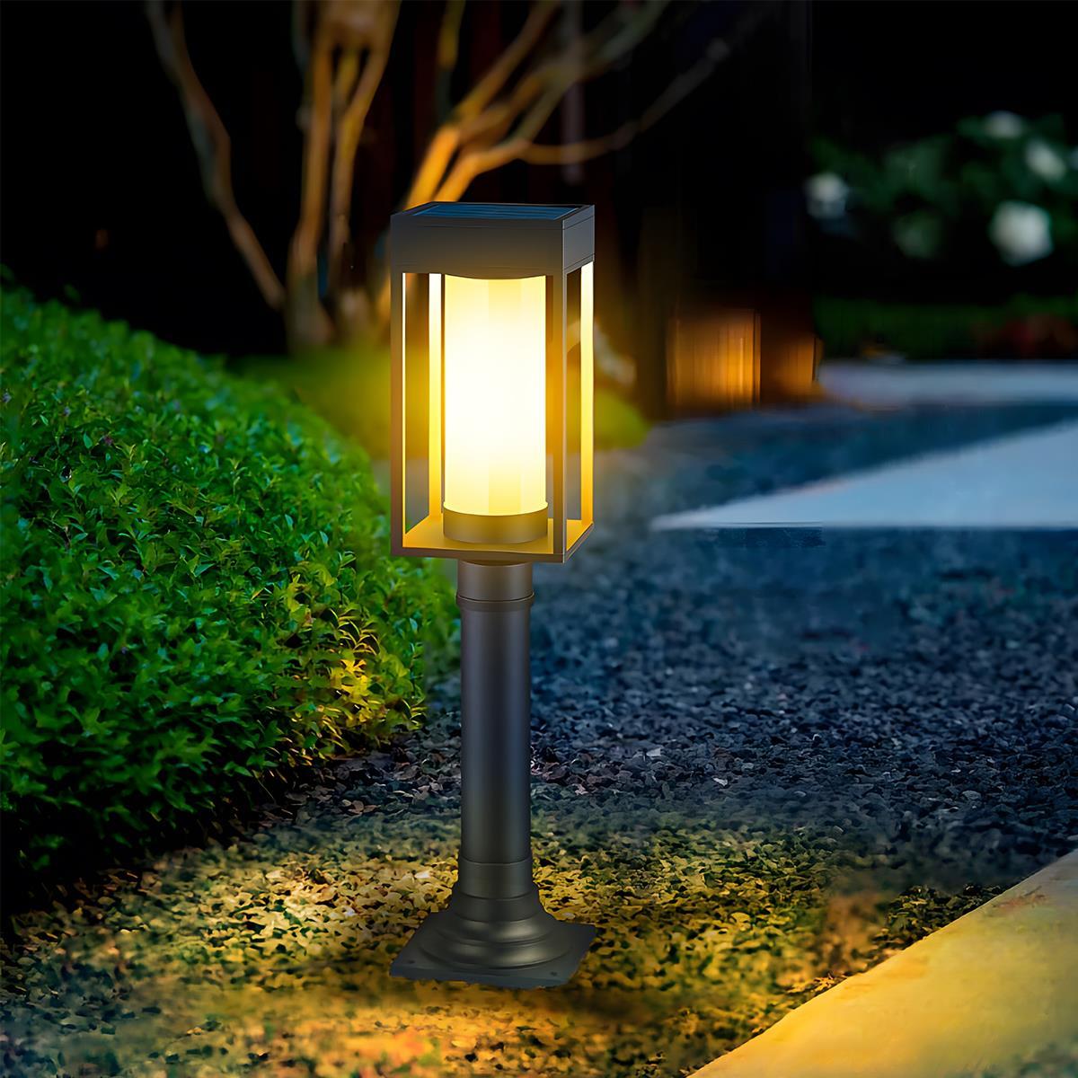 Waterproof Solar Rectangular Outdoor Lawn Landscape Light - Flyachilles