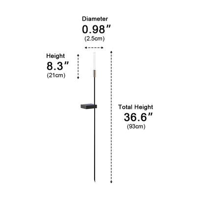 Waterproof Solar Reed Shaped Lights LED Garden Landscape Lawn Lighting - Flyachilles