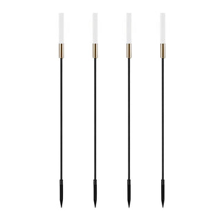 Waterproof Solar Reed-Shaped Lawn Lights LED Stick Ground Landscape ...