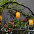 Waterproof Solar Retro Rattan Lanterns Hanging Lights - Flyachilles