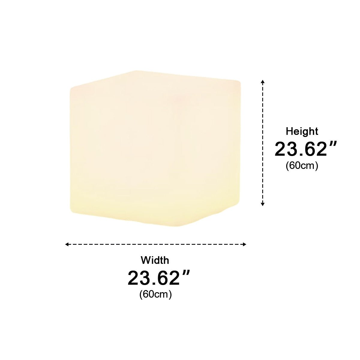 Waterproof Square Cube LED Outdoor Landscape Lighting - Flyachilles