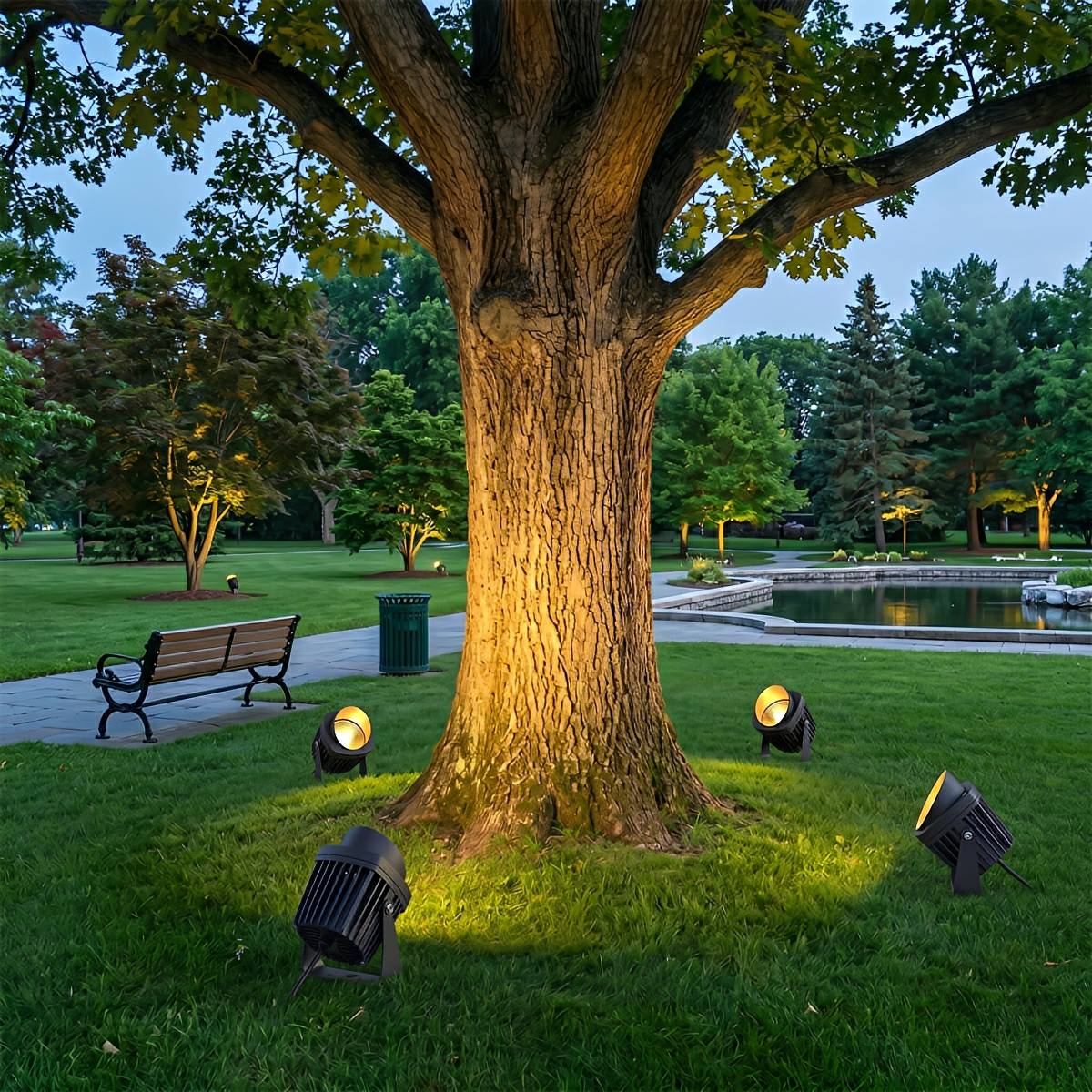Outdoor Spotlight Tree Light Landscape Ground Lights – Flyachilles