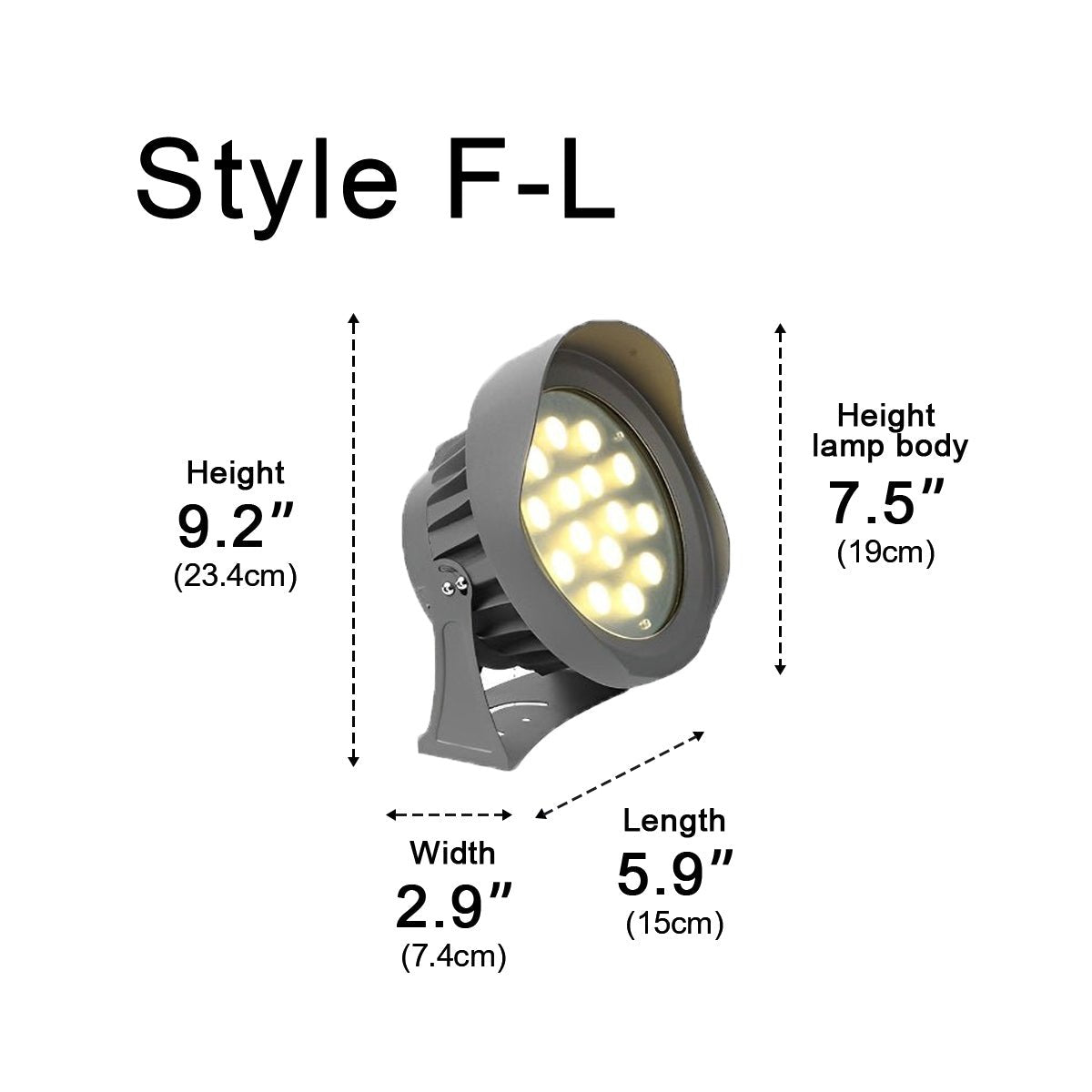 Waterproof Unique Outdoor Spotlight Lighting Tree Light Wall Light - Flyachilles