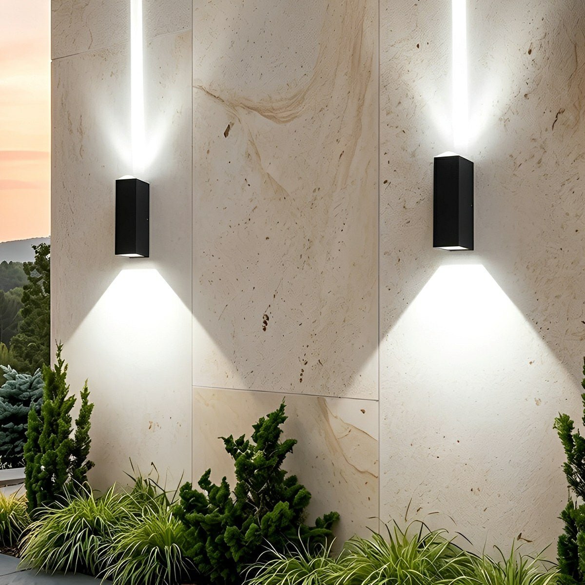 Waterproof Up and Down LED Outdoor Wall Light Spotlight - Flyachilles
