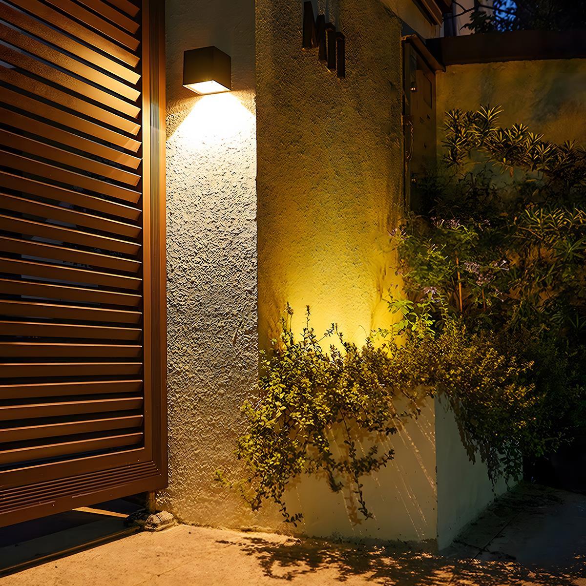 Waterproof Up and Down LED Outdoor Wall Sconces - Flyachilles