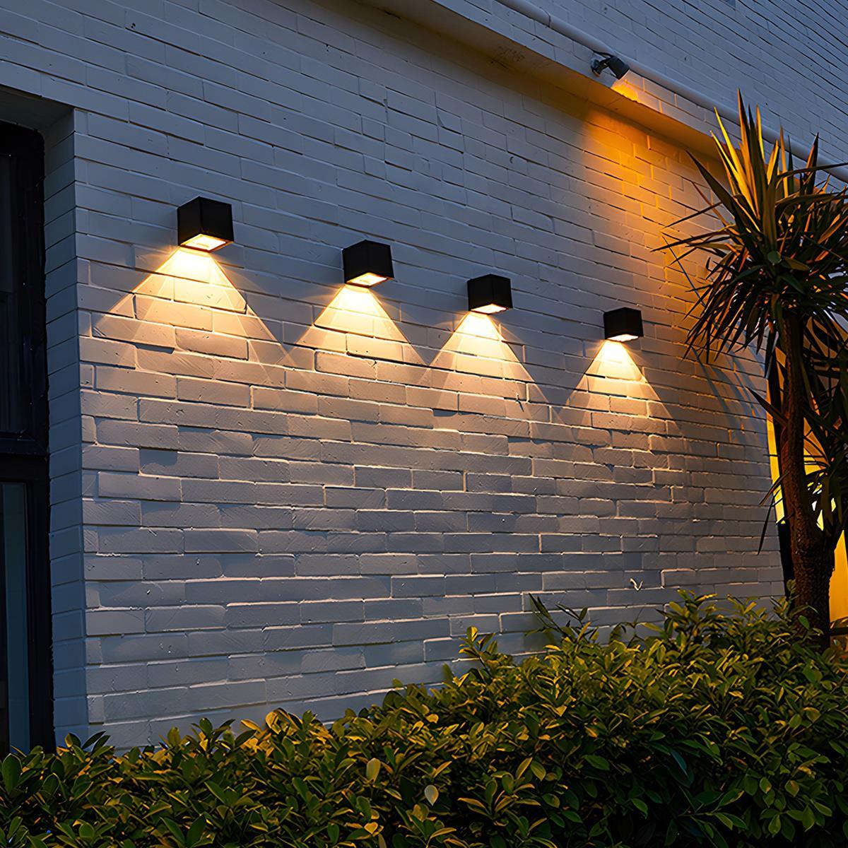 Waterproof Up and Down LED Outdoor Wall Sconces - Flyachilles