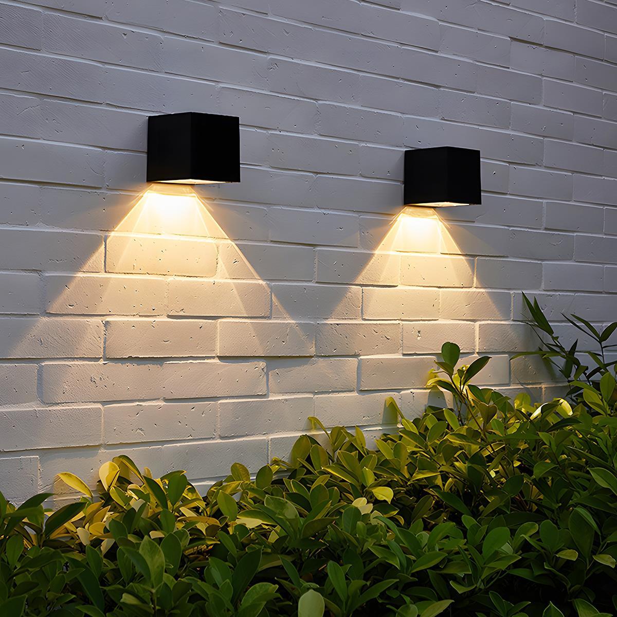 Waterproof Up and Down LED Outdoor Wall Sconces - Flyachilles