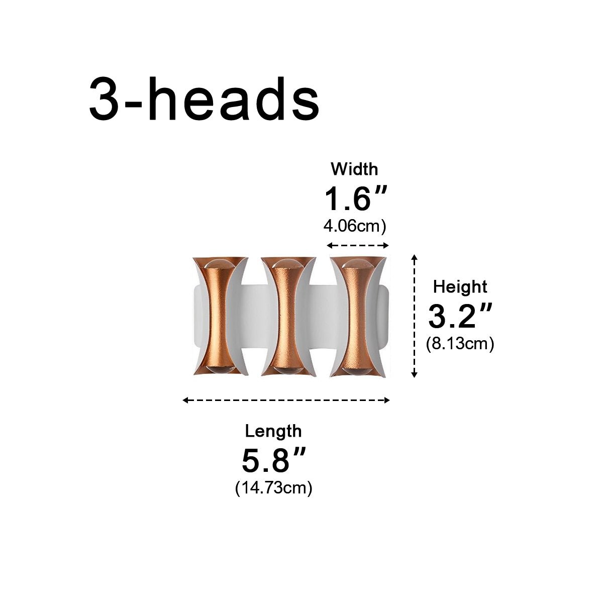 Waterproof Up and Down Lights LED Modern Outdoor Wall Sconce - Flyachilles