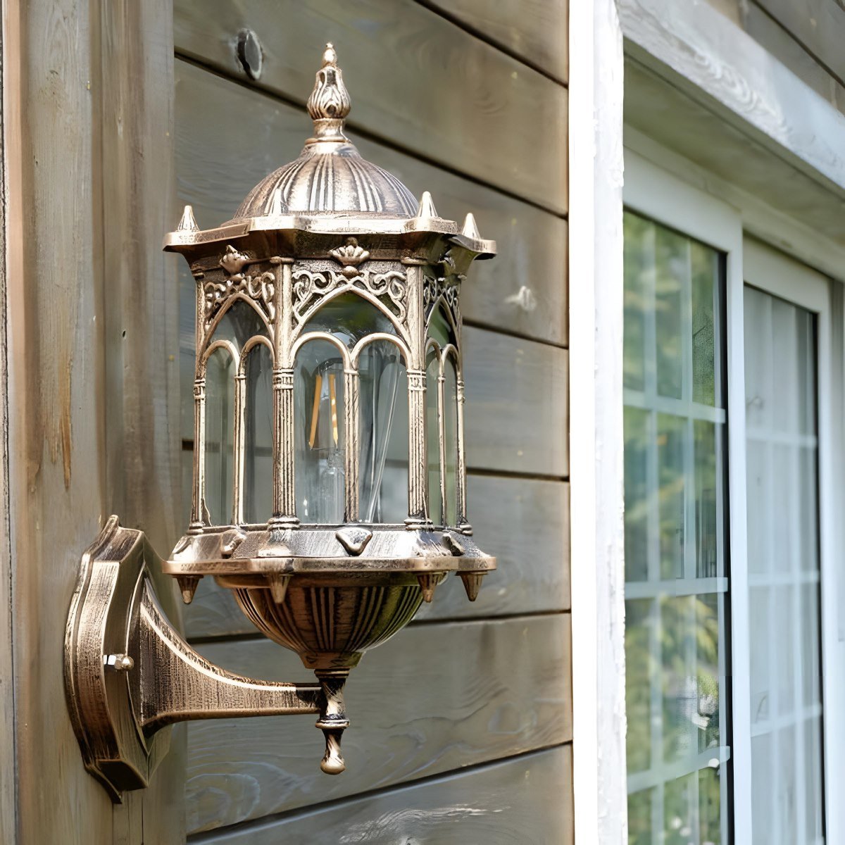 Waterproof Vintage Gazebo LED Outdoor Porch Wall Lights - Flyachilles