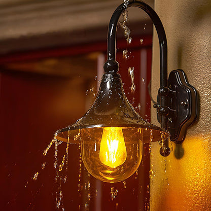 Waterproof Vintage Horn Shape Outdoor LED Wall Lights - Flyachilles