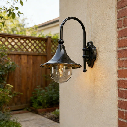 Waterproof Vintage Horn Shape Outdoor LED Wall Lights - Flyachilles