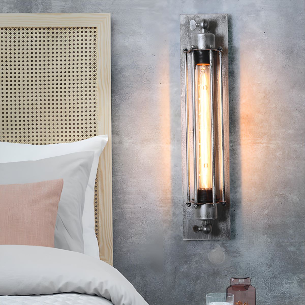 Waterproof Vintage Industrial Iron Art LED Wall Sconces - Flyachilles