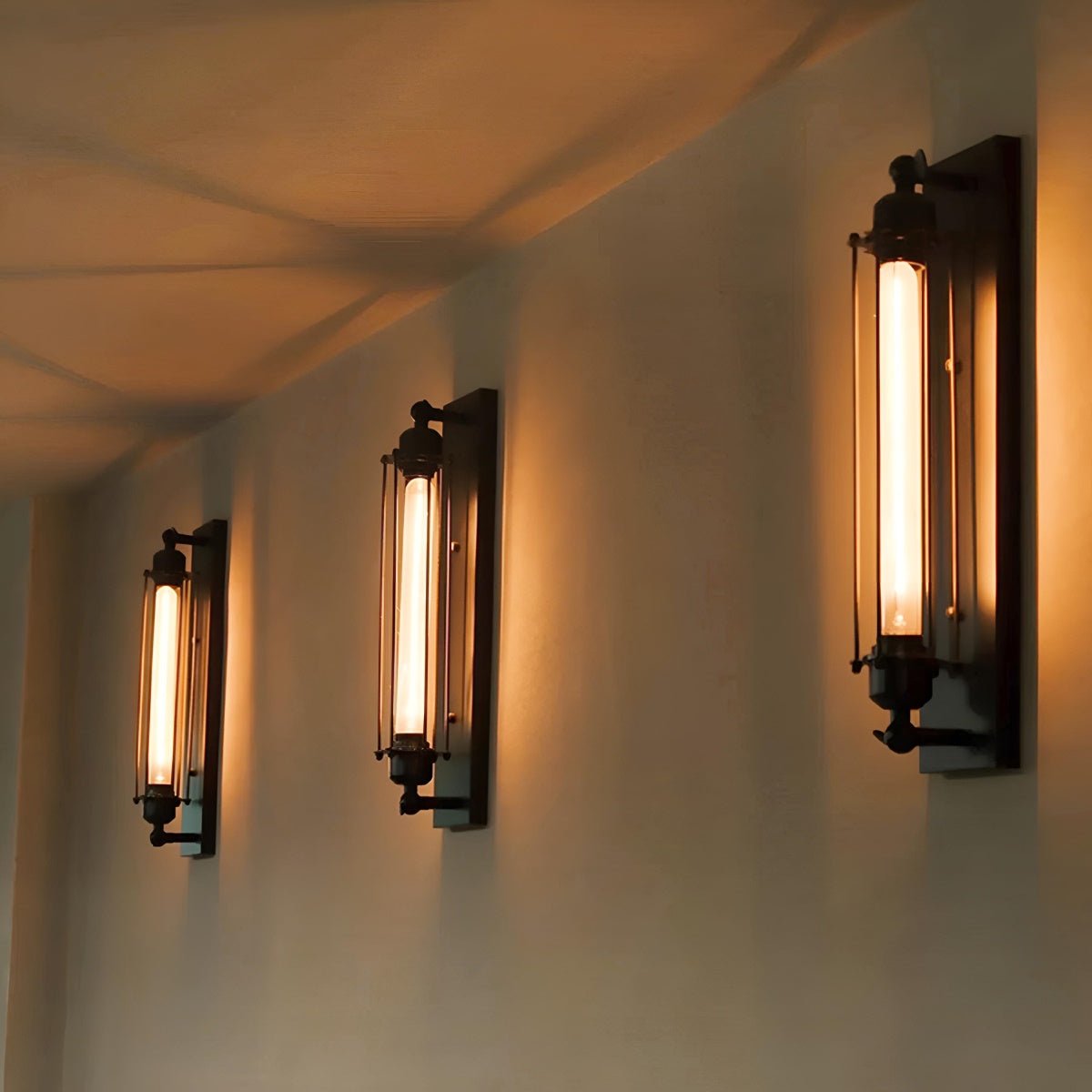 Waterproof Vintage Industrial Iron Art LED Wall Sconces - Flyachilles