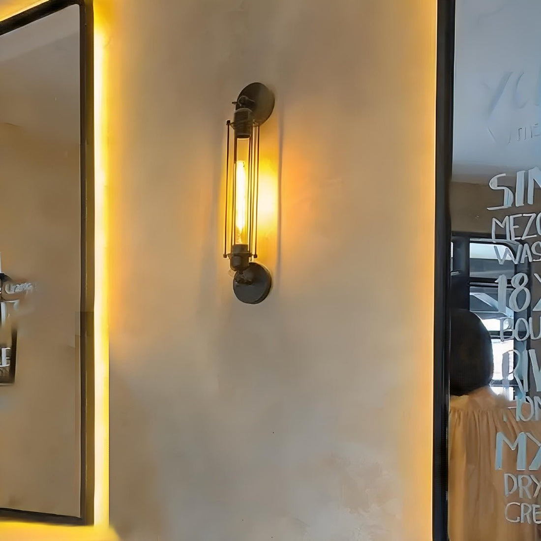 Waterproof Vintage Industrial Iron LED Wall Sconces - Flyachilles