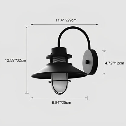 Waterproof Vintage Industrial LED Outdoor Wall Sconces - Flyachilles