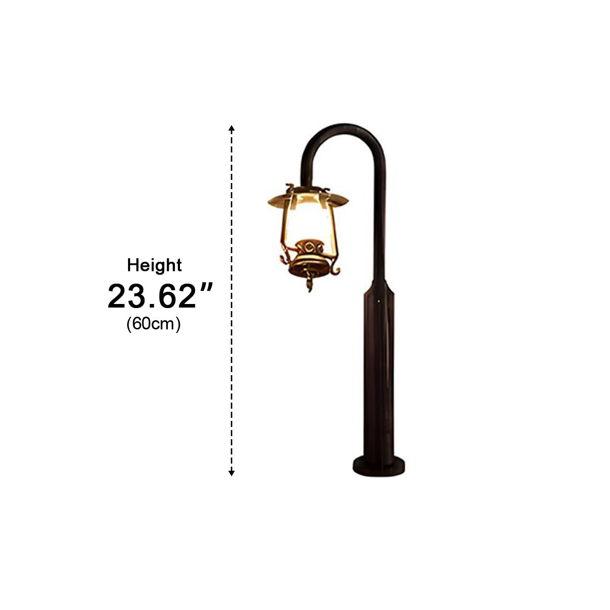 Waterproof Vintage Lantern Outdoor Western Street Lights - Flyachilles