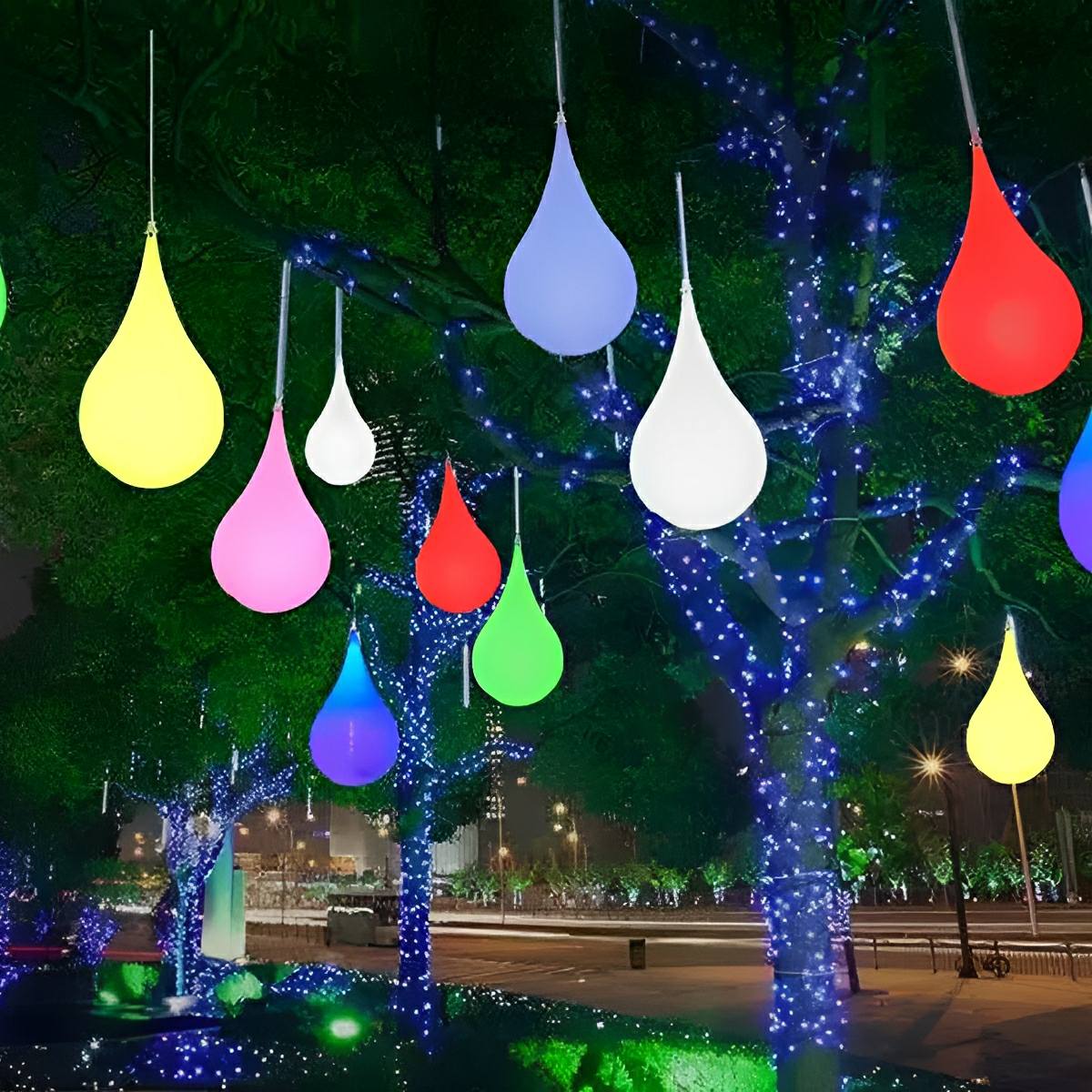 Waterproof Water Drop Outdoor Hanging Light - Flyachilles