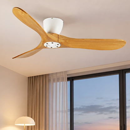 Waterproof Wood DC Motor Outdoor Ceiling Fan - Flyachilles