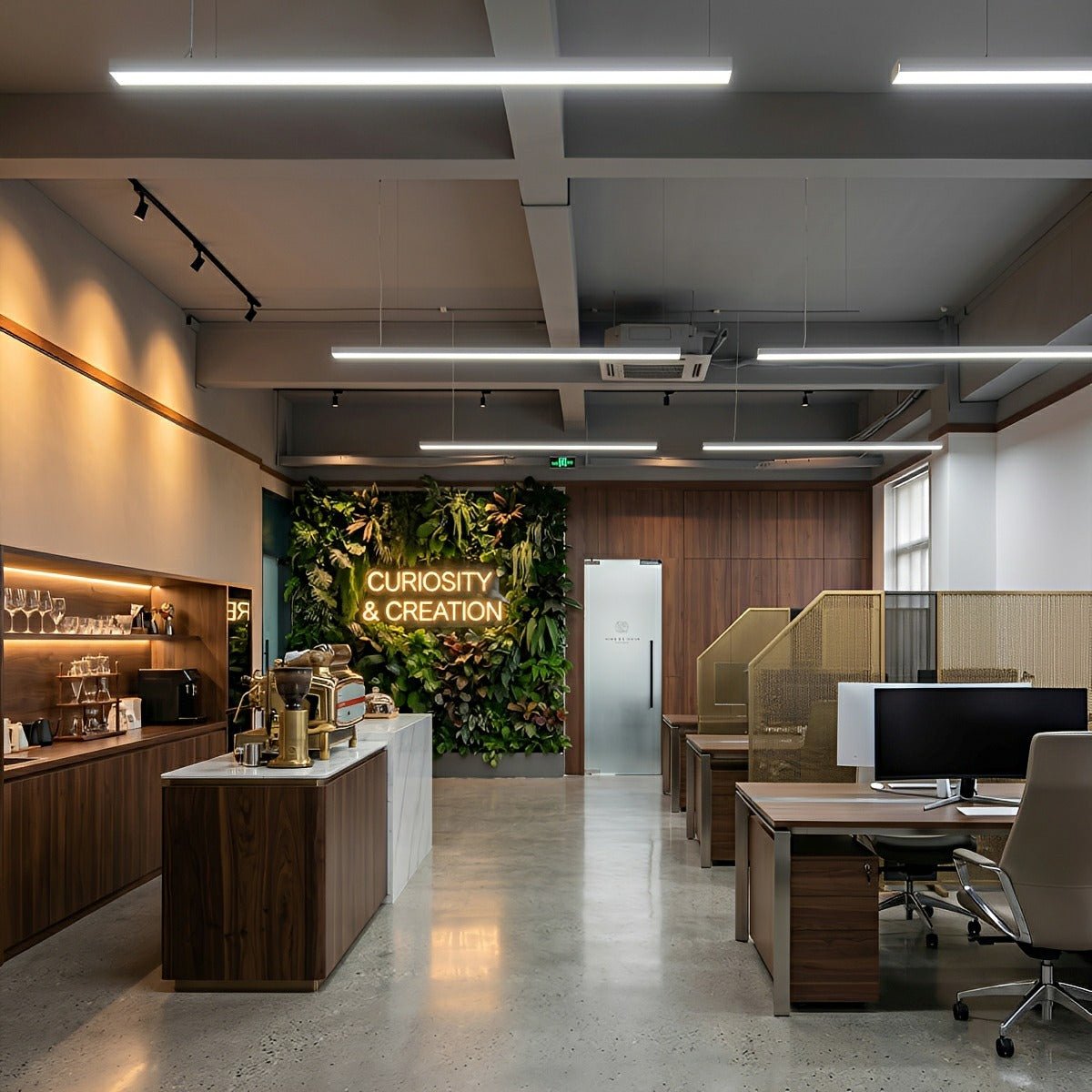 White Rectangle Strip LED Modern Recessed Hanging Linear Light - Flyachilles