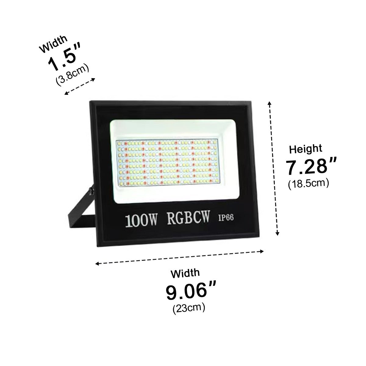 WIFI Smart Halloween Waterproof RGBCW Flood Lights Outdoor Ambient Lighting - Flyachilles