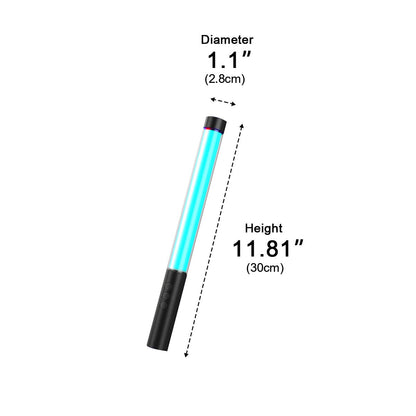 Wireless 360° LED Tube Handheld Light Stick Atmosphere Light - Flyachilles