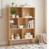 Wooden Cubic Bookshelf 3 - Layer Cabinet Storage Shelf - Flyachilles