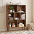 Wooden Cubic Bookshelf 3 - Layer Cabinet Storage Shelf - Flyachilles
